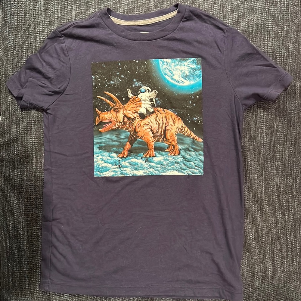 OLD NAVY Boys Graphic Dinosaur T-Shirt Size L